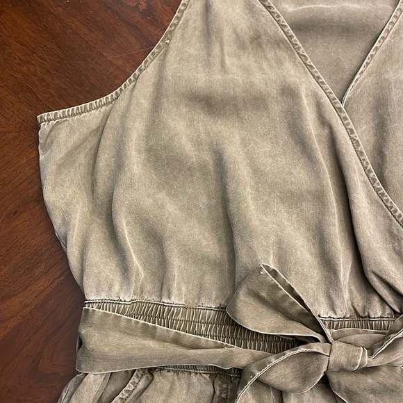 Brushed Twill Romper by Express - Picture 4 of 16